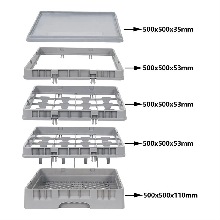 16 Compartment Glass Rack suppliers
